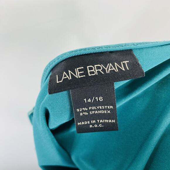 Lane Bryant Plus Size 14 16 Camisole Cami Top Green - Picture 3 of 4